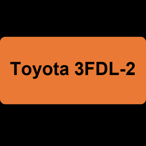 Toyota 3FDL-2